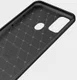 Samsung Galaxy M21 Hoesje Geborsteld TPU Zwart afbeelding 7
