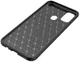 Samsung Galaxy M21 Hoesje Geborsteld Carbon Blauw afbeelding 4