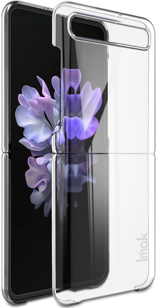 IMAK Samsung Galaxy Z Flip Hoesje Transparant TPU afbeelding 1