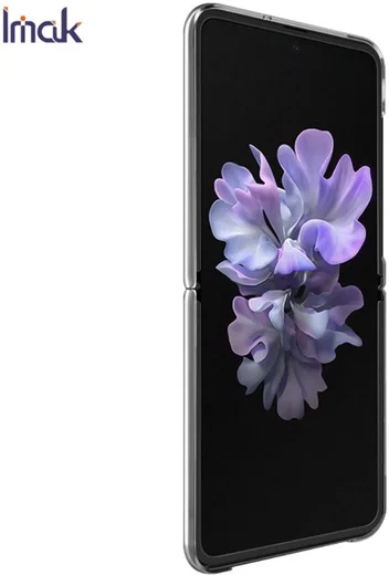 IMAK Samsung Galaxy Z Flip Hoesje Transparant TPU afbeelding 3