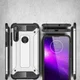 Motorola Moto G8 Power Hoesje Shock Proof Hybride Back Cover Roze Goud afbeelding 9