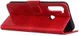 Motorola Moto G8 Power Hoesje Portemonnee Kunstleer Rood afbeelding 10