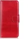 Motorola Moto G8 Power Hoesje Portemonnee Kunstleer Rood afbeelding 2