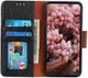 Motorola Moto G8 Power Portemonnee Hoesje Splitleer Zwart afbeelding 1
