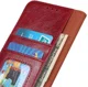 Motorola Moto G8 Power Portemonnee Hoesje Splitleer Rood afbeelding 12