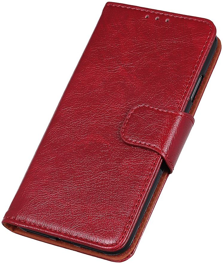 Motorola Moto G8 Power Portemonnee Hoesje Splitleer Rood afbeelding 9