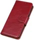 Motorola Moto G8 Power Portemonnee Hoesje Splitleer Rood afbeelding 9