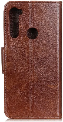 Motorola Moto G8 Power Portemonnee Hoesje Splitleer Bruin afbeelding 4