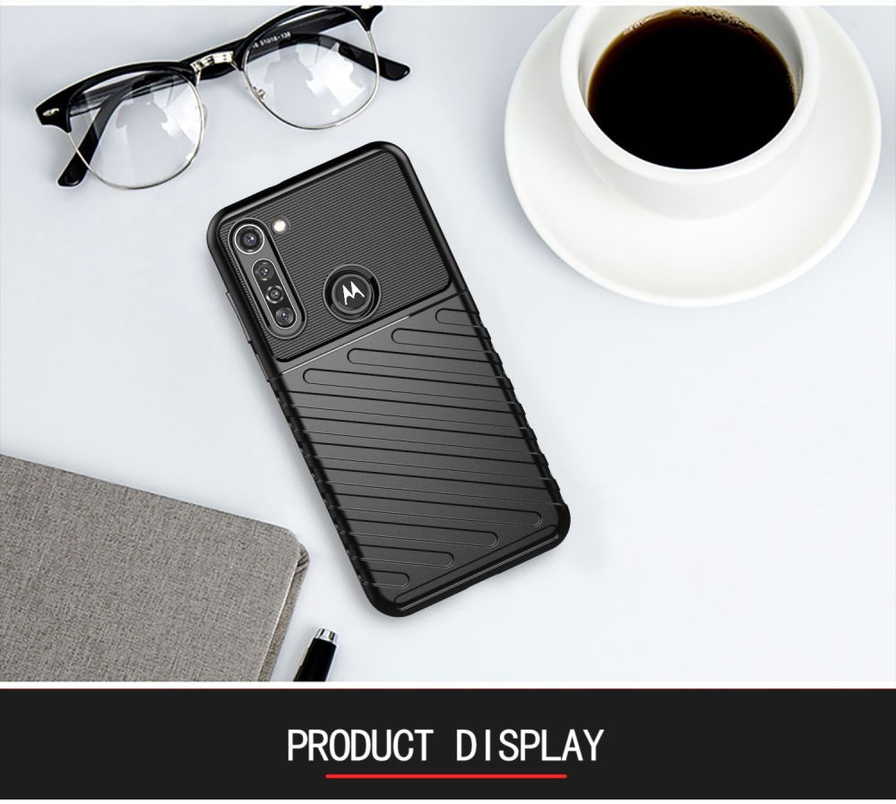 Motorola Moto G8 Power Twill Thunder Texture Back Cover Groen afbeelding 8
