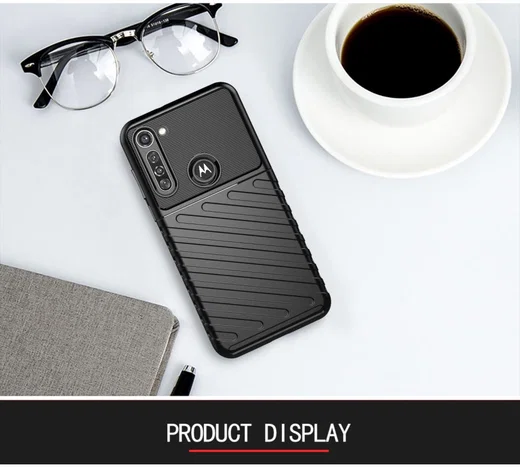 Motorola Moto G8 Power Twill Thunder Texture Back Cover Groen afbeelding 8