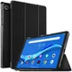 Lenovo Tab M10 Plus / FHD Plus Hoes Tri-Fold Book Case Zwart afbeelding 1
