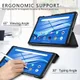 Lenovo Tab M10 Plus / FHD Plus Hoes Tri-Fold Book Case Zwart afbeelding 6