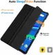 Lenovo Tab M10 Plus / FHD Plus Hoes Tri-Fold Book Case Zwart afbeelding 4