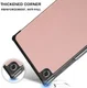 Lenovo Tab M10 Plus / FHD Plus Hoes Tri-Fold Book Case Roze afbeelding 5
