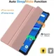 Lenovo Tab M10 Plus / FHD Plus Hoes Tri-Fold Book Case Roze afbeelding 3