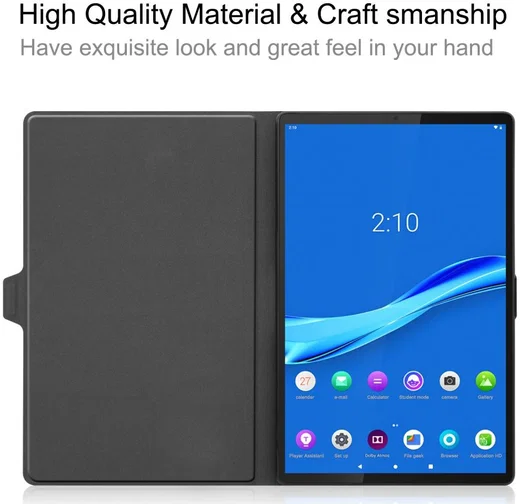 Lenovo Tab M10 Plus / FHD Plus Hoes Book Case met Standaard Zwart afbeelding 6