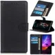 Alcatel 1S 2020 / 3L 2020 Litchi Skin Portemonnee Hoesje Zwart afbeelding 3