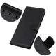 Alcatel 1S 2020 / 3L 2020 Litchi Skin Portemonnee Hoesje Zwart afbeelding 8