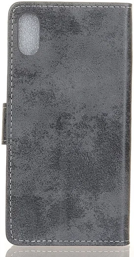 Alcatel 1B (2020) Hoesje Portemonnee Kunstleer Grijs afbeelding 7