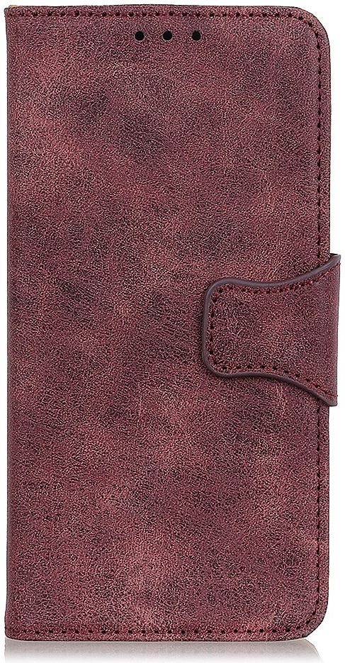 Oppo Find X2 Pro Hoesje Portemonnee Splitleer Rood afbeelding 2
