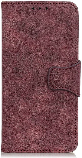 Oppo Find X2 Pro Hoesje Portemonnee Splitleer Rood afbeelding 2