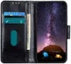 Oppo Find X2 Hoesje Portemonnee Kunstleer met Standaard Zwart afbeelding 2