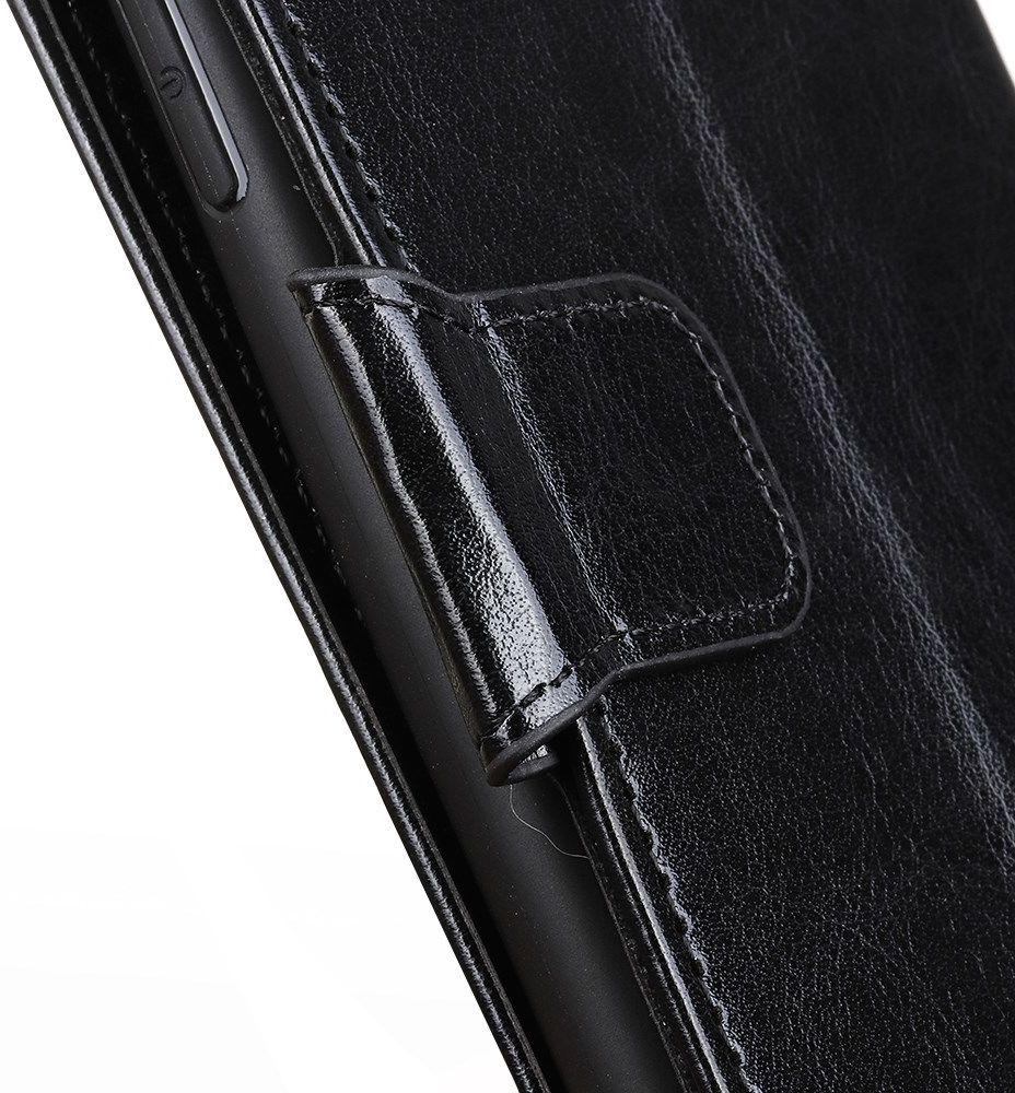 Oppo Find X2 Hoesje Portemonnee Kunstleer met Standaard Zwart afbeelding 8