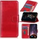 Oppo Find X2 Hoesje Portemonnee Kunstleer met Standaard Rood afbeelding 4
