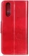 Oppo Find X2 Hoesje Portemonnee Kunstleer met Standaard Rood afbeelding 6