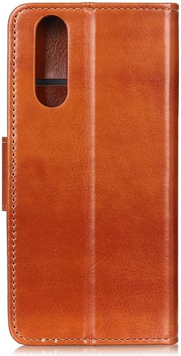 Oppo Find X2 Hoesje Portemonnee Kunstleer met Standaard Bruin afbeelding 6