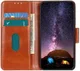 Oppo Find X2 Hoesje Portemonnee Kunstleer met Standaard Bruin afbeelding 2