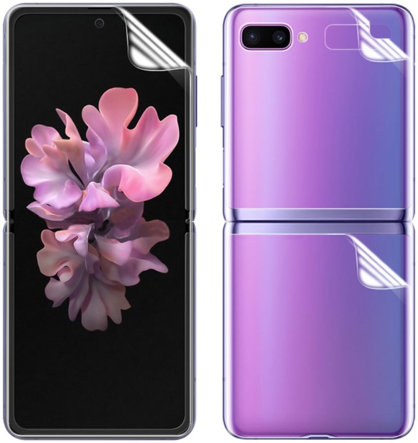 IMAK Samsung Galaxy Z Flip Tempered Glass Screen Protector afbeelding 2