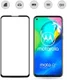 Motorola Moto G8 Power Tempered Glass Screen Protector Zwart afbeelding 2