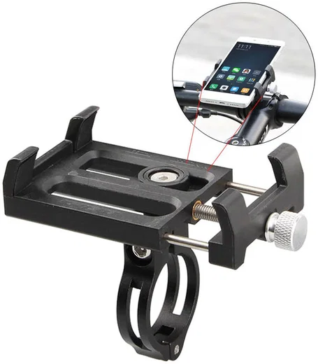 GUB G84 Universele Plastic Telefoonhouder voor Fiets Zwart afbeelding 7