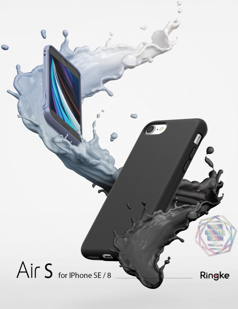 Ringke Air S Hoesje Apple iPhone SE (2020/2022) Rood afbeelding 3