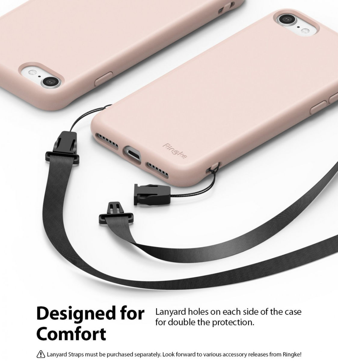 Ringke Air S Hoesje Apple iPhone SE (2020/2022) Rood afbeelding 7
