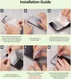 Ringke Anti-Stof iPhone SE 2020 / 2022 Screen Protector [2-Pack] afbeelding 9