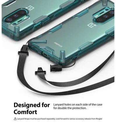 Ringke Fusion X OnePlus 8 Pro Hoesje Groen afbeelding 5