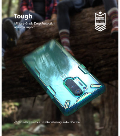 Ringke Fusion X OnePlus 8 Pro Hoesje Groen afbeelding 7