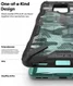 Ringke Fusion X OnePlus 8 Pro Hoesje Camo Zwart afbeelding 4