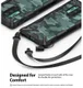 Ringke Fusion X OnePlus 8 Pro Hoesje Camo Zwart afbeelding 6