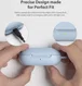 Ringke Samsung Galaxy Buds Stevig TPU Hoesje Blauw afbeelding 4