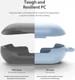 Ringke Samsung Galaxy Buds Stevig TPU Hoesje Blauw afbeelding 7