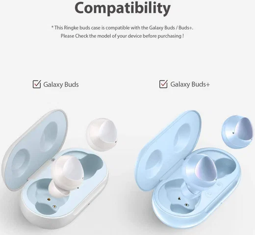 Ringke Samsung Galaxy Buds Stevig TPU Hoesje Rood afbeelding 3