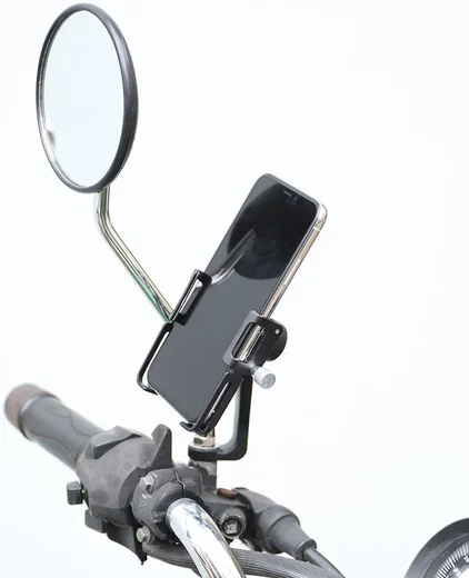 GUB P20 Universele Telefoonhouder Voor Motor en Scooter Zwart afbeelding 1