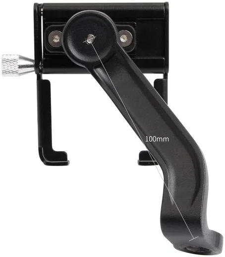 GUB P20 Universele Telefoonhouder Voor Motor en Scooter Zwart afbeelding 5