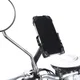 GUB P20 Universele Telefoonhouder Voor Motor en Scooter Zwart afbeelding 7