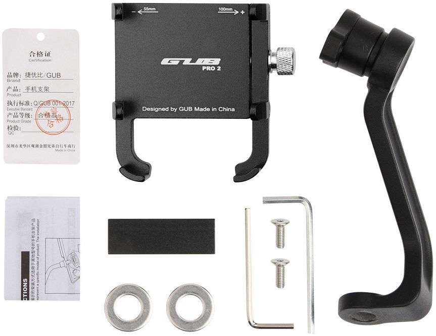 GUB Pro 2 Universele verstelbare Telefoonhouder Voor Motor en Scooter afbeelding 4