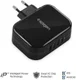 Spigen Essential F401 USB Oplader 34W met 4 Poorten Zwart afbeelding 2