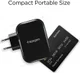 Spigen Essential F401 USB Oplader 34W met 4 Poorten Zwart afbeelding 3